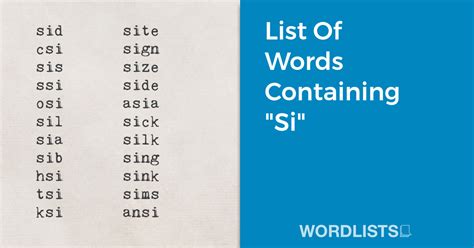 List Of Words Ending In "ment"