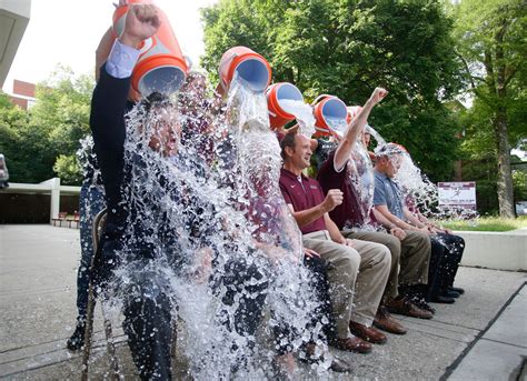 ALS Ice Bucket Challenge to raise awareness of amyotrophic lateral ...