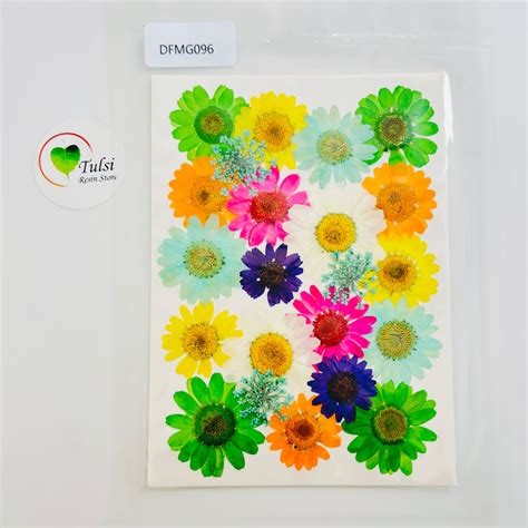 Pressed Flower Sheet Code - J – Tulsi Resin Store