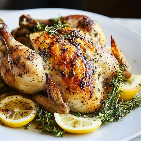 Lemon Herb Roasted Chicken Recipe
