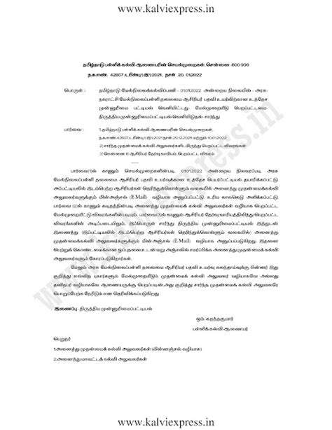 Higher Secondary School HM Panel and Vacancy