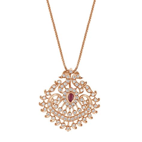 Buy Eternal Sparkle Diamond Pendant Set OSP23009-D310X0B Online at ORRA.