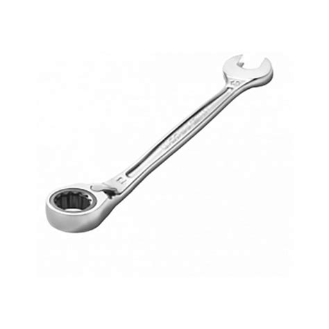 467B.7 Facom | Facom Combination Ratchet Spanner Satin Chrome, 140 mm ...