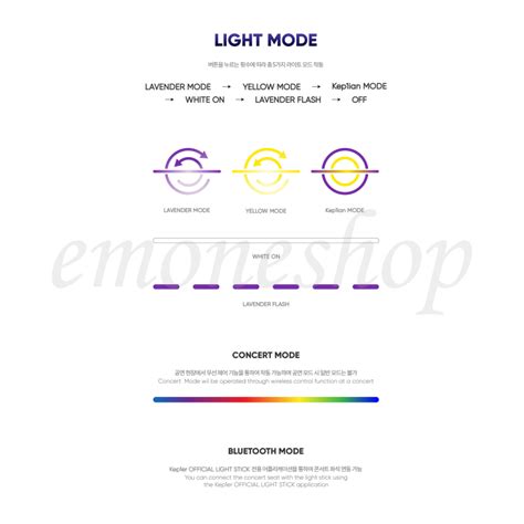 Kep1er Oficial Light Stick] aplaudindo corrediça | Ubuy India