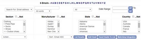 Image result for Mailing List Database