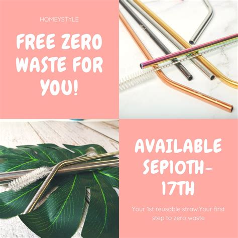 #Your 1st reusable straw.Your first step to zero waste. | Homeystyle ...