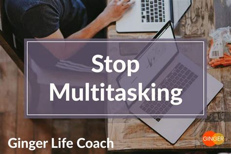 Image result for How to Stop Multitasking