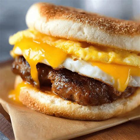 McDonald’s Sausage Egg Cheese