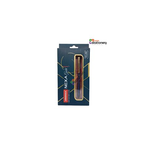 Unomax Nexa Gold Premium Metal Body Ball Pen pack of 4 - Premium Pens ...