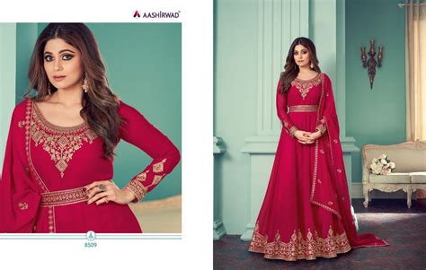 Aashirwad Aditi Occasion Wear Designer Salwar Kameez Catalog