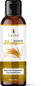Encrino Rice Water Shampoo with Rice Water & Keratin For Damage Repair ...