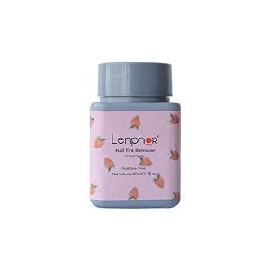 Buy Lenphor Nail Tint Remover Enrich with Argan Oil & AloeVera Extract ...