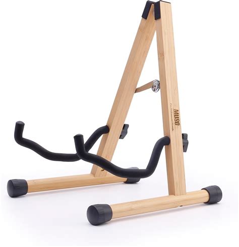 Amazon.com: Aorom Guitar Stand, Guitar Stands Floor Folding A-Frame ...