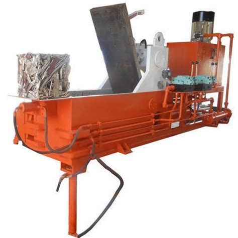 Hydraulic Iron Scrap Baling Machine - DOUBLE COMPRESSION BALING PRESS ...