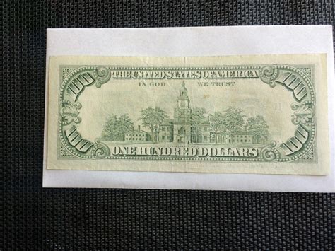 1985 /$100 One Hundred Dollar Bill /Federal Reserve Note Denver ...