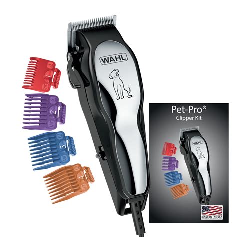 Wahl Pet Trimmer Diagram Wahl USA Quiet Pro Corded Dog Clippers For