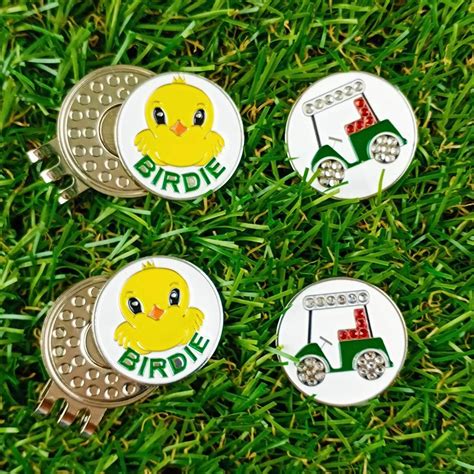 Buy GOLTERS Golf Ball Markers with Hat Clips Value Sets for Men Women ...