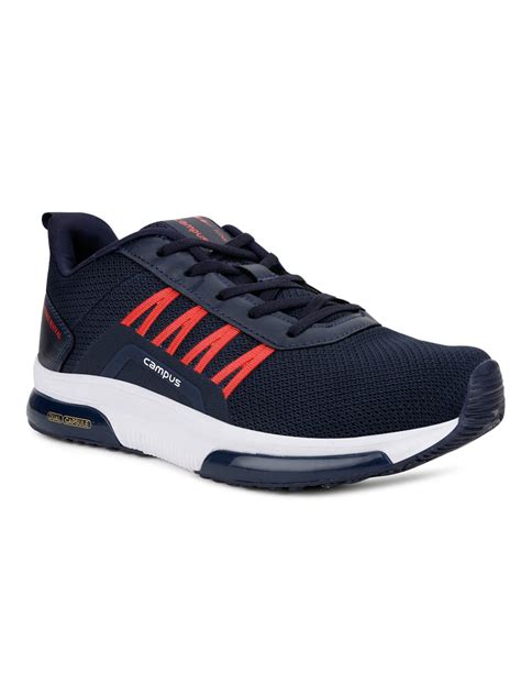 Buy Running Shoes For Men: Brazil-Pro-Navy-Red | Campus Shoes