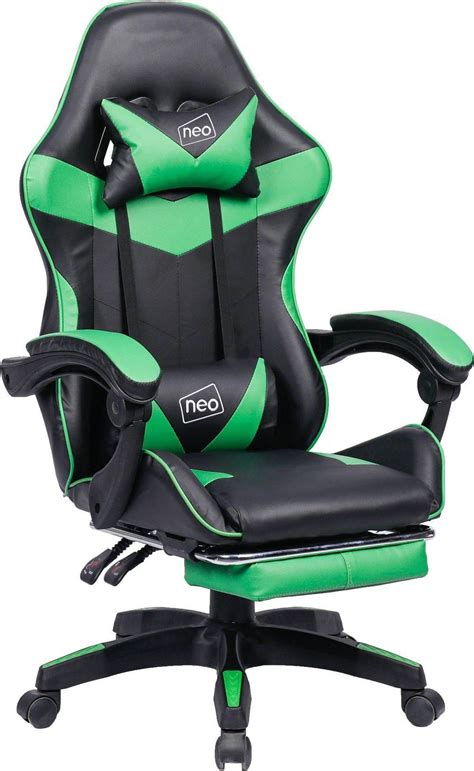Neo Racing Computer Gaming Office Chair - Green • Price