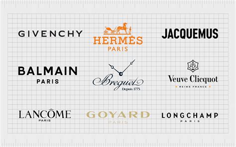 French Perfume Brands Logos