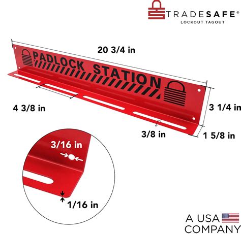 TRADESAFE Lockout Tagout Locks Station - Loto India | Ubuy