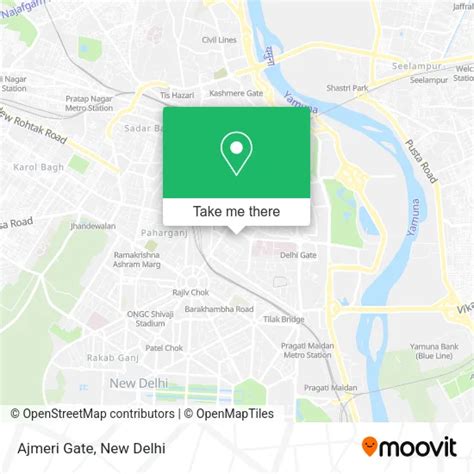 How to Get to Ajmeri Gate in Delhi by Bus, Metro or Train?