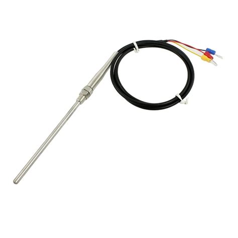 uxcell 5mm x 10mm PT100 Type Temperature Sensor Earth Thermocouple ...