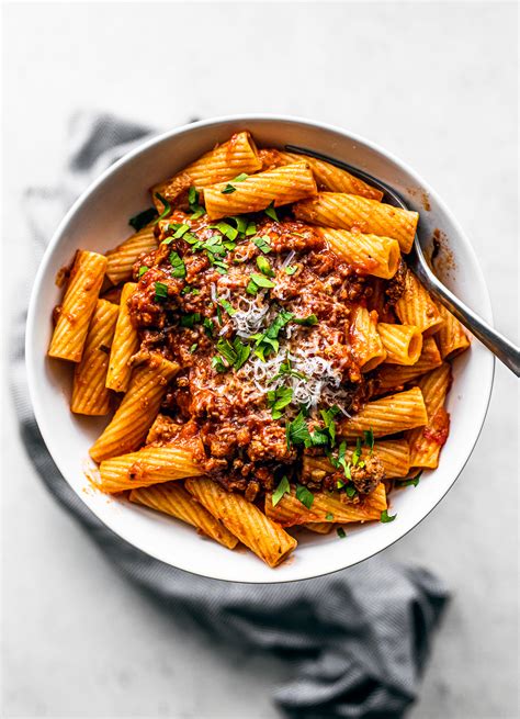 Instant Pot Bolognese Sauce with Turkey - Killing Thyme
