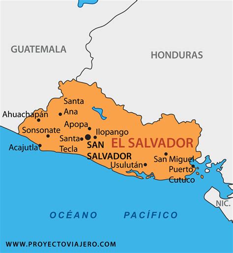 Mapas De El Salvador, la joya desconocida de Centroamérica