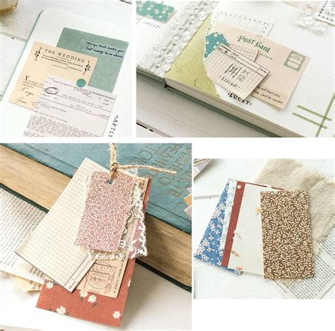 Buy Huralona 360 Sheets Vintage Scrapbooking Paper Pads Journaling ...