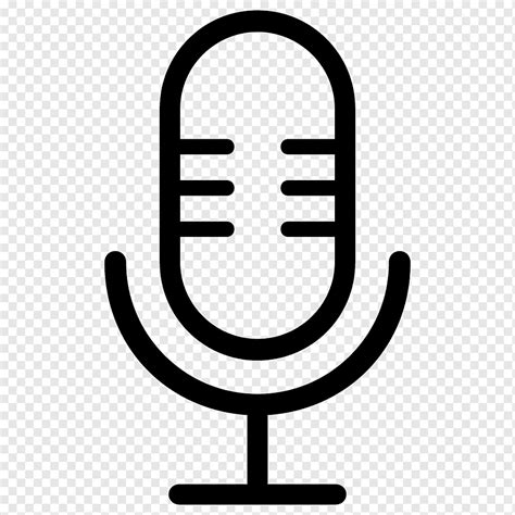 White Microphone Icon Png