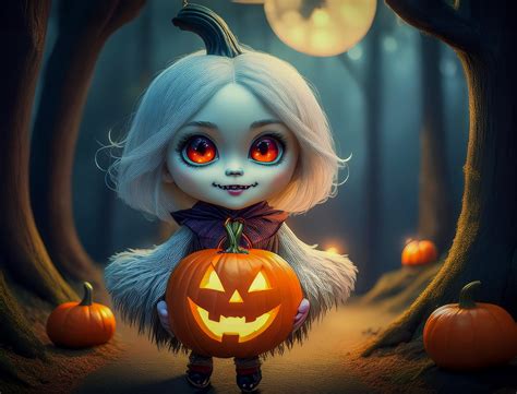 Halloween, Pumpkin, Cartoon, Anime Free Stock Photo - Public Domain ...
