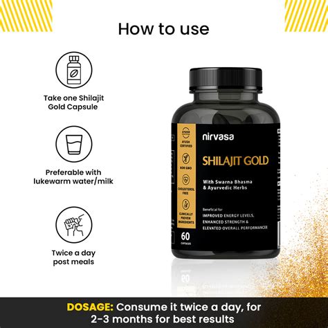 Nirvasa Shilajit Gold (60 Capsules) – NIRVASA