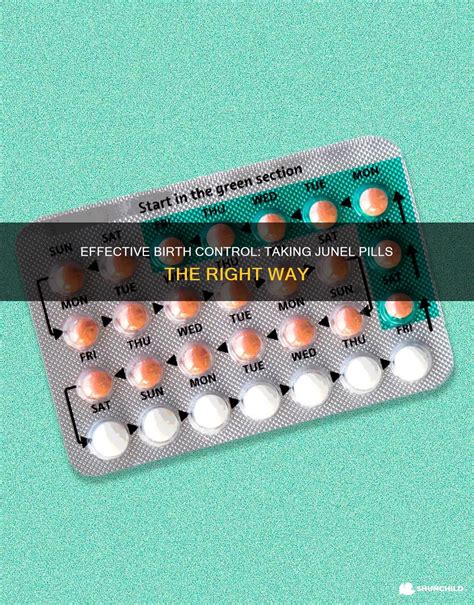 Effective Birth Control: Taking Junel Pills The Right Way | ShunChild