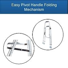 KosmoCare Premium Imported Light weight Aluminum Height Adjustable ...