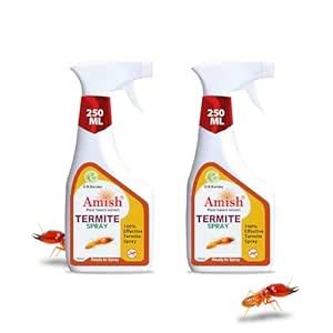 Amish Herbal Termite Spray 250 ml Pack Of 2 |10 Minutes Formula ...