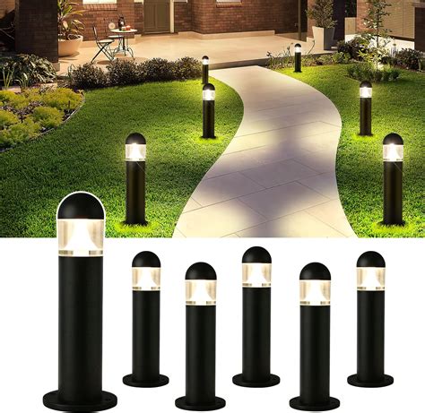 MOON-DE-AGE Low Voltage Landscape Pathway Lights, 12V LED Bollard Light ...