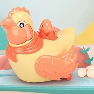 Buy Kmc Kidoz Beautiful Hen Chicken Moving Hen Laying Eggs Toy,Electric ...