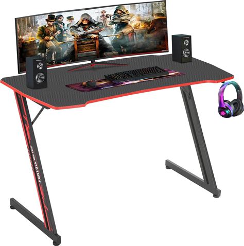 BestOffice 353947 Computer Desk Z Shaped Workstation India | Ubuy