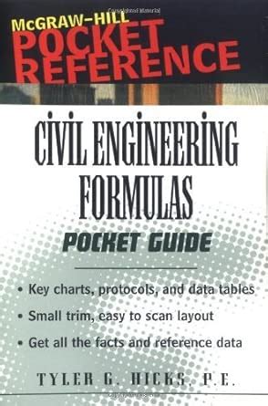 Buy Civil Engineering Formulas (McGraw-Hill Pocket Reference) Book ...