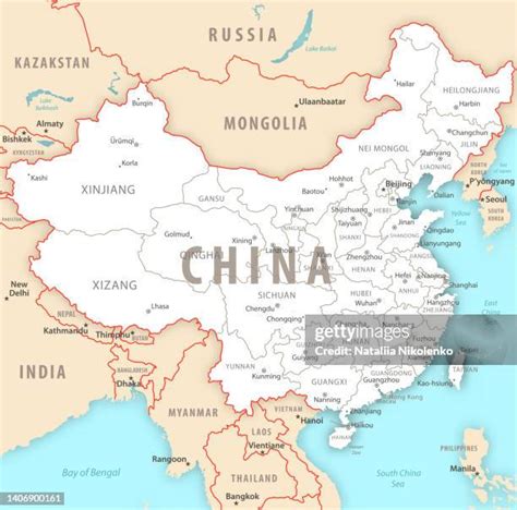 China Map High Resolution 的图像结果