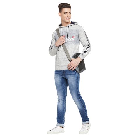 Duke Urban Men Hooded Neck Sweatshirt (LF3838)