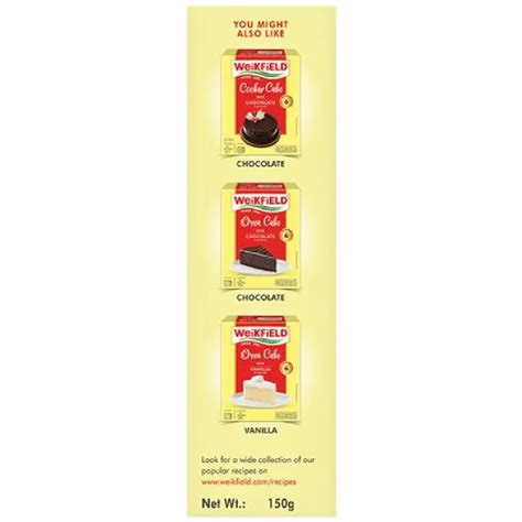 Weikfield Cooker Cake Mix - Vanilla