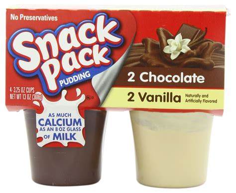 Vanilla Pudding Snack Pack