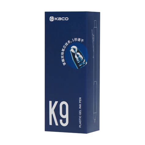 K9 Gel Ink Pen Transparent 0.5mm - SCOOBOO - Kaco