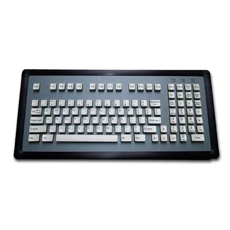 Panel-mount keyboard - KT-101-DVI-01 - k-tronic S.r.l. - with ...