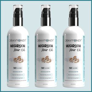 DRAVYONEY Hair Oil Revitalises Hair tissues & Relaxing massage for ...