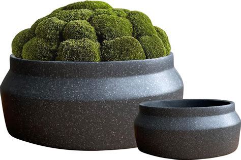 Olly & Rose Copenhagen Large Ceramic Planter Bowl Shallow Plant Pot ...