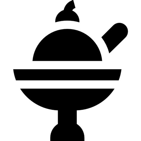 Ice cream Basic Straight Filled icon | Freepik