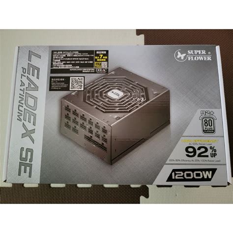 SUPERFLOWER LEADEX PLATINUM SE 1200W 美品！ PCパーツ